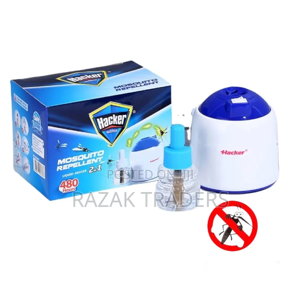 Electric Mosquito Repellent Liquid Heater HACKER