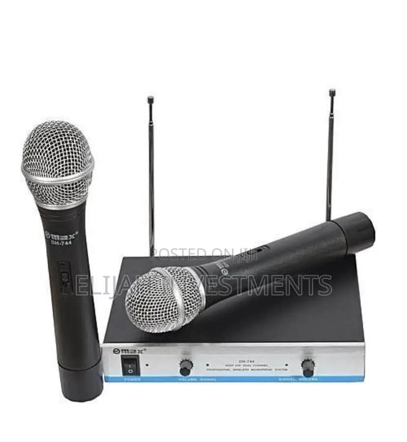 Max Dual Professional Wireless Microphone