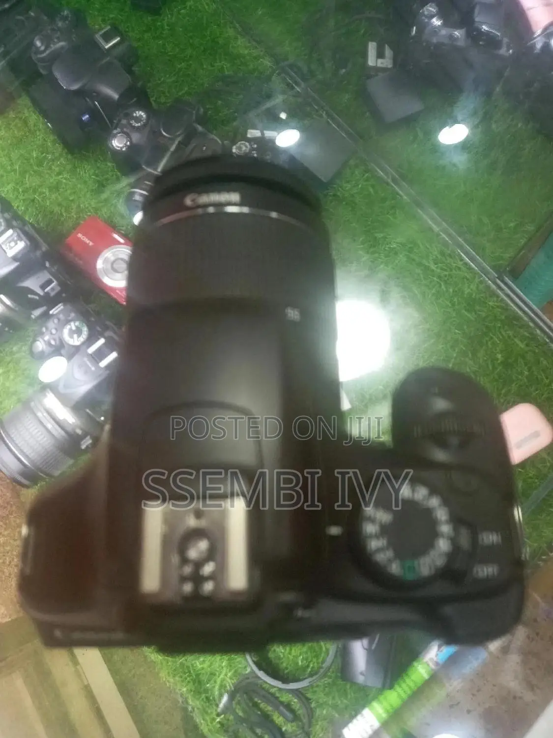 Canon Eos 1100d With 18-55mm Lens.