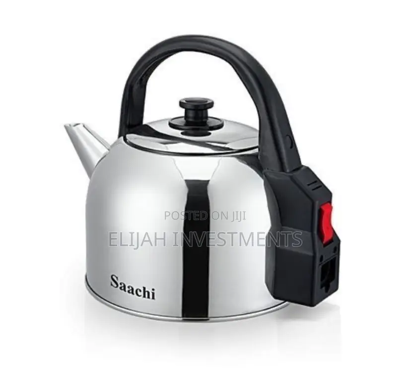 Saachi Electric Kettle - 5L - Silver