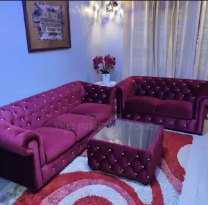 Photo - A Five Seat Chesterfield Sofa Set