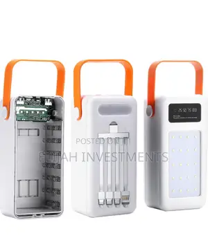 ZHY 1 Fast Charging Power Bank of 40000mah With 4 Cables