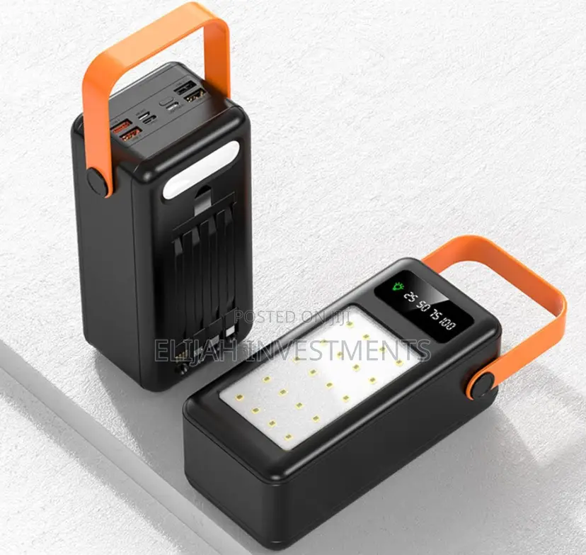 ZHY 1 Fast Charging Power Bank of 40000mah With 4 Cables