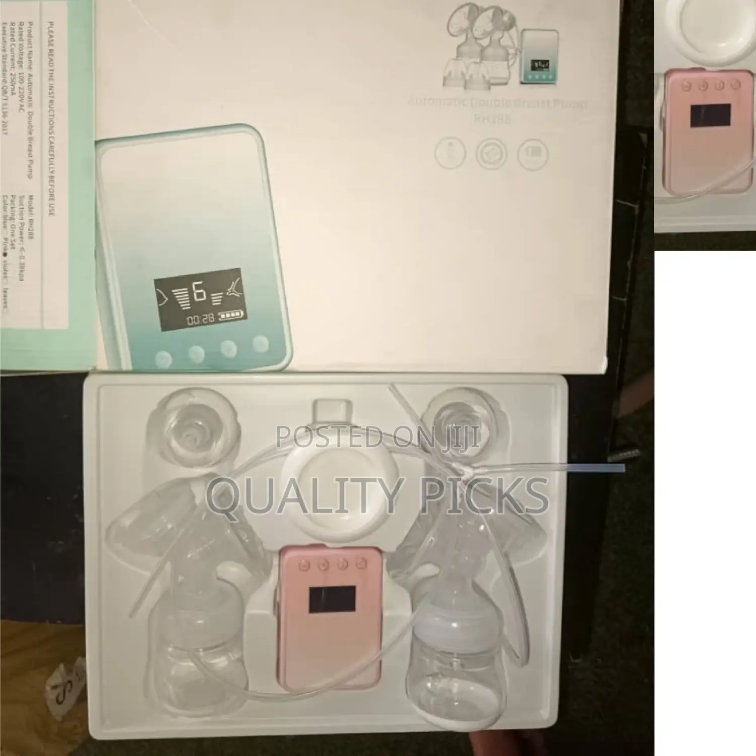 Rechargeable Electric Double Breast Pump