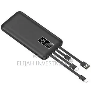 Fast Charging Power Bank for Charging With 4 Cables 10000mah