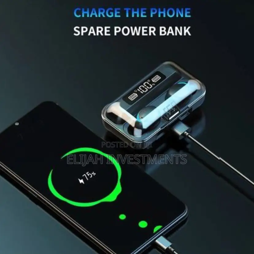 Bluetooth Earbuds TWS Wireless Earphone Fingerprint Touch