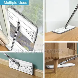 360 Rotating Microfiber Flat Mop