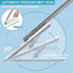 360 Rotating Microfiber Flat Mop
