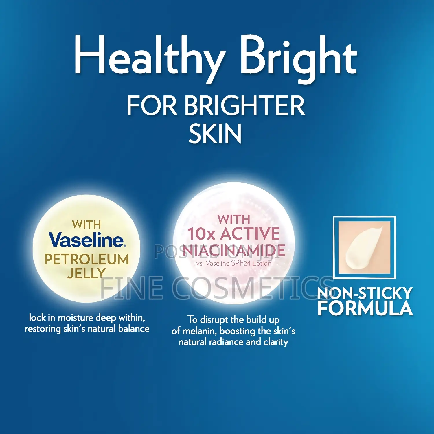 Original Vaseline Healthy Bright UV Extra Brightening Lotion