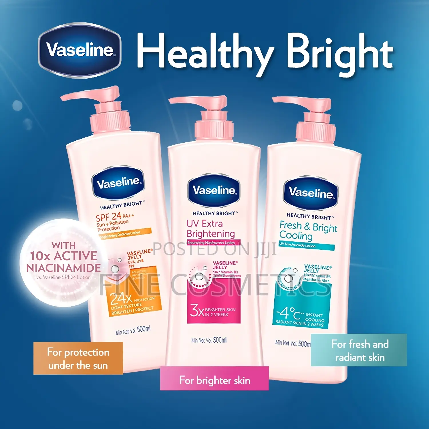 Original Vaseline Healthy Bright UV Extra Brightening Lotion