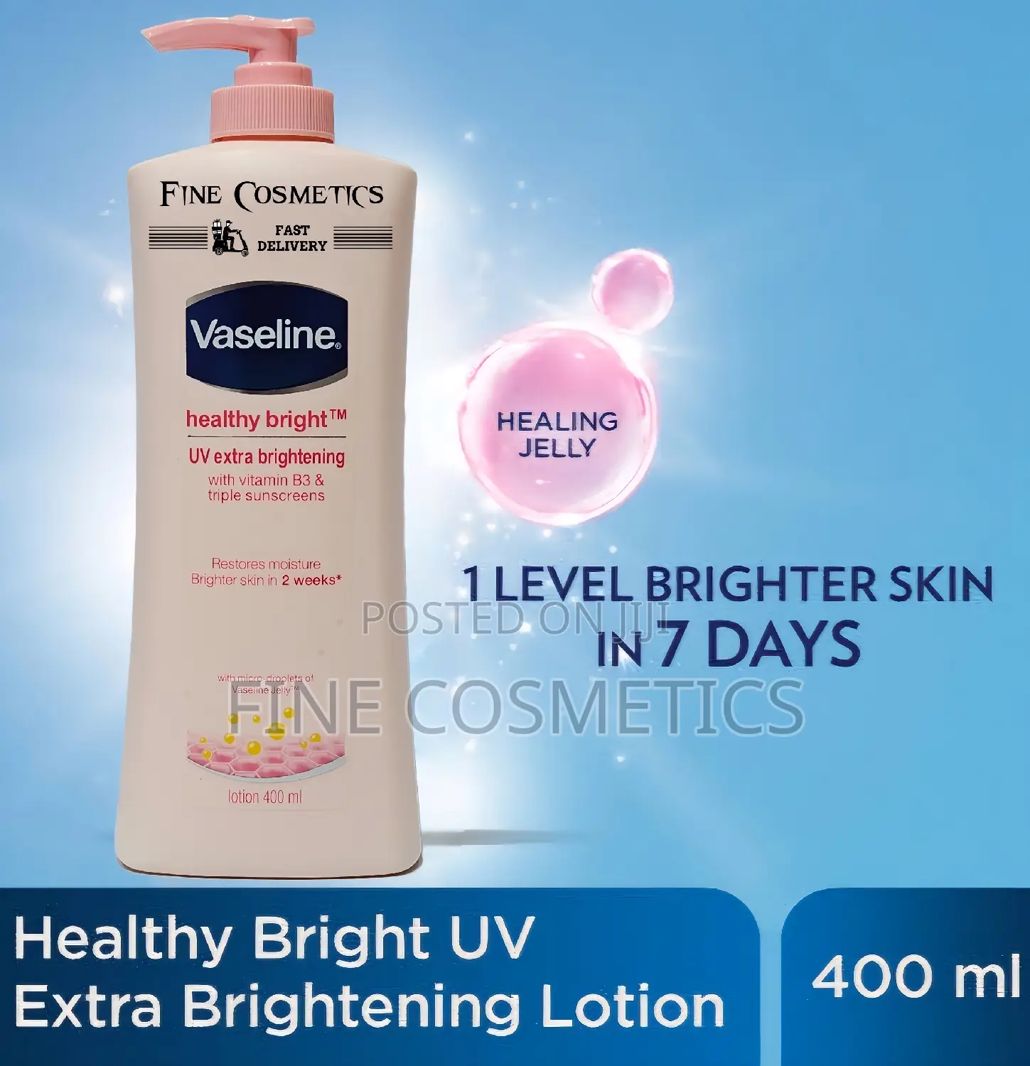 Original Vaseline Healthy Bright UV Extra Brightening Lotion