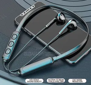 Neck Hanging Wireless Bluetooth Earphones Sports Earbuds