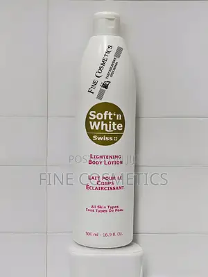 ORIGINAL Soft and White Swiss Lightening Body Lotion. 500ML