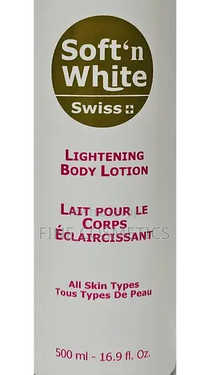 ORIGINAL Soft and White Swiss Lightening Body Lotion. 500ML