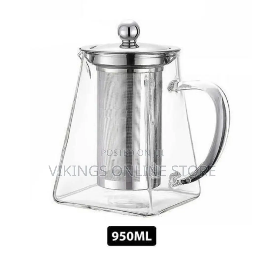 Heat Resistant Glass Teapot Gas Stove Teapot