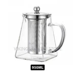 Heat Resistant Glass Teapot Gas Stove Teapot
