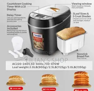 Sonifer Sf-4005 Automatic Electric Digital Bread Maker.