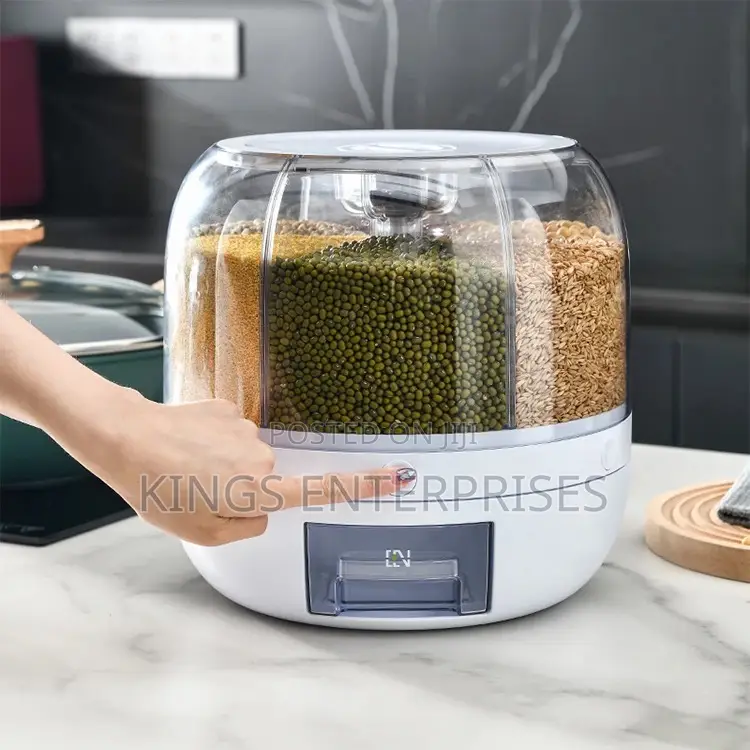 360 Rotating Cereal Storage