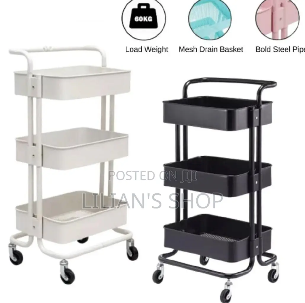 3 Layer Movable Trolley