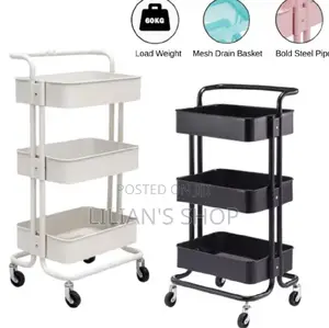 3 Layer Movable Trolley