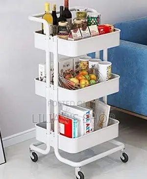 3 Layer Movable Trolley