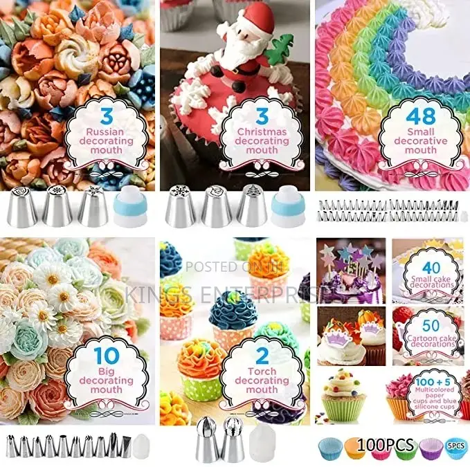 288 Pieces Cake Decorating Set