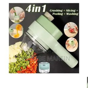 Electric Handheld Vegetable Cutter.