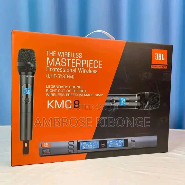 Excellent Quality JBL Masterpiece KMC8 UHF Microphone System