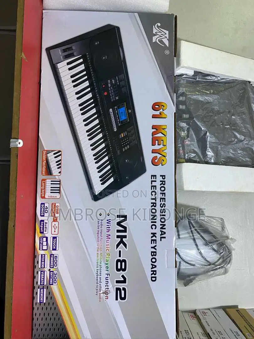 New Meike MK-812 61 Keys Digital Piano Electronic Keyboard.