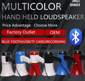 Loudspeaker Megaphone With Recording