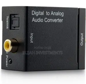 Digital to Analog Audio Converter Optical Fiber