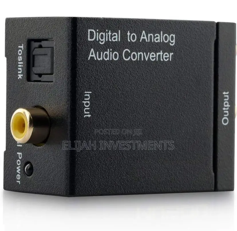 Digital to Analog Audio Converter Optical Fiber