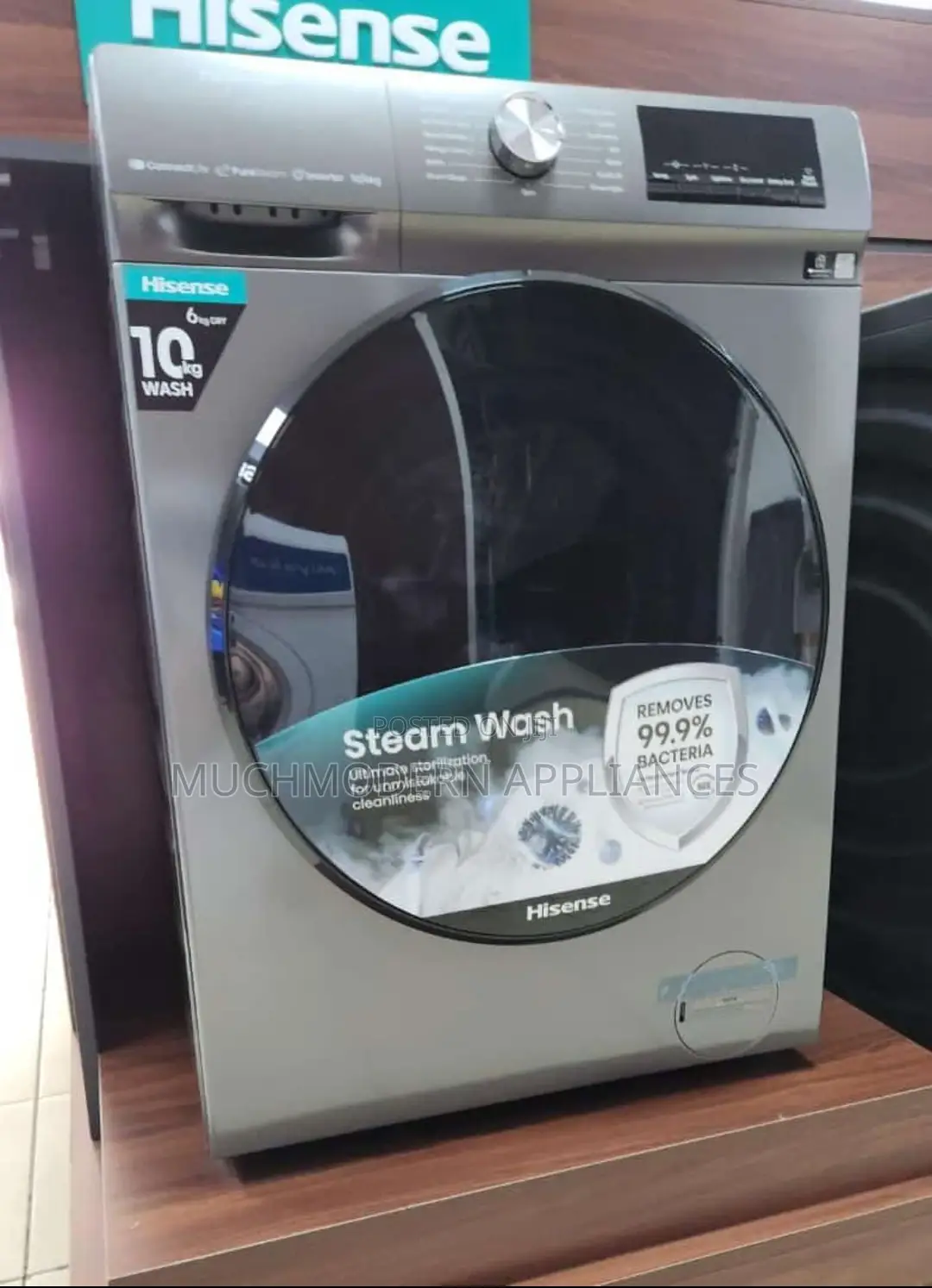 Hisense 10 KG Wash and 6 Dry Front Loader Washing Machine
