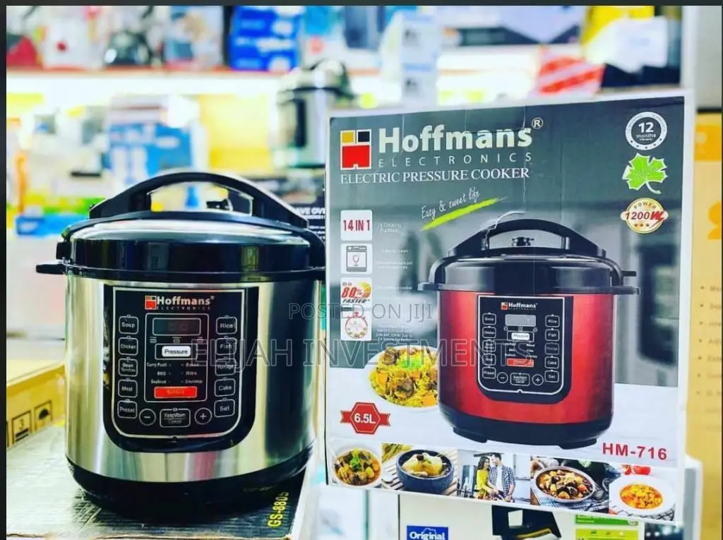 Hoffman’S 6.5L 4in1 Electric Pressure Cooker