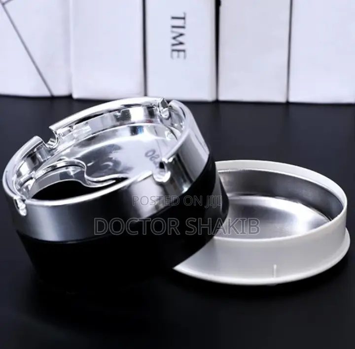 Stainless Steel Portable Car or Home Ashtray