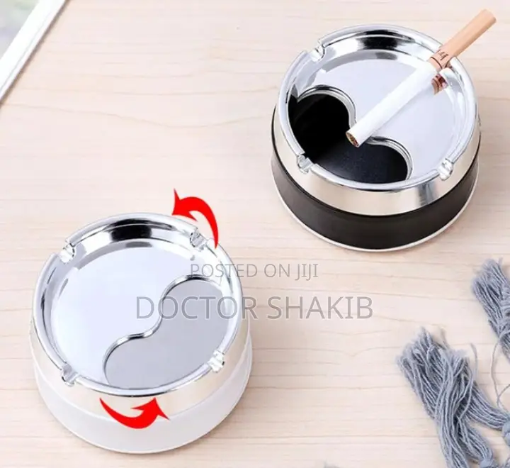 Stainless Steel Portable Car or Home Ashtray