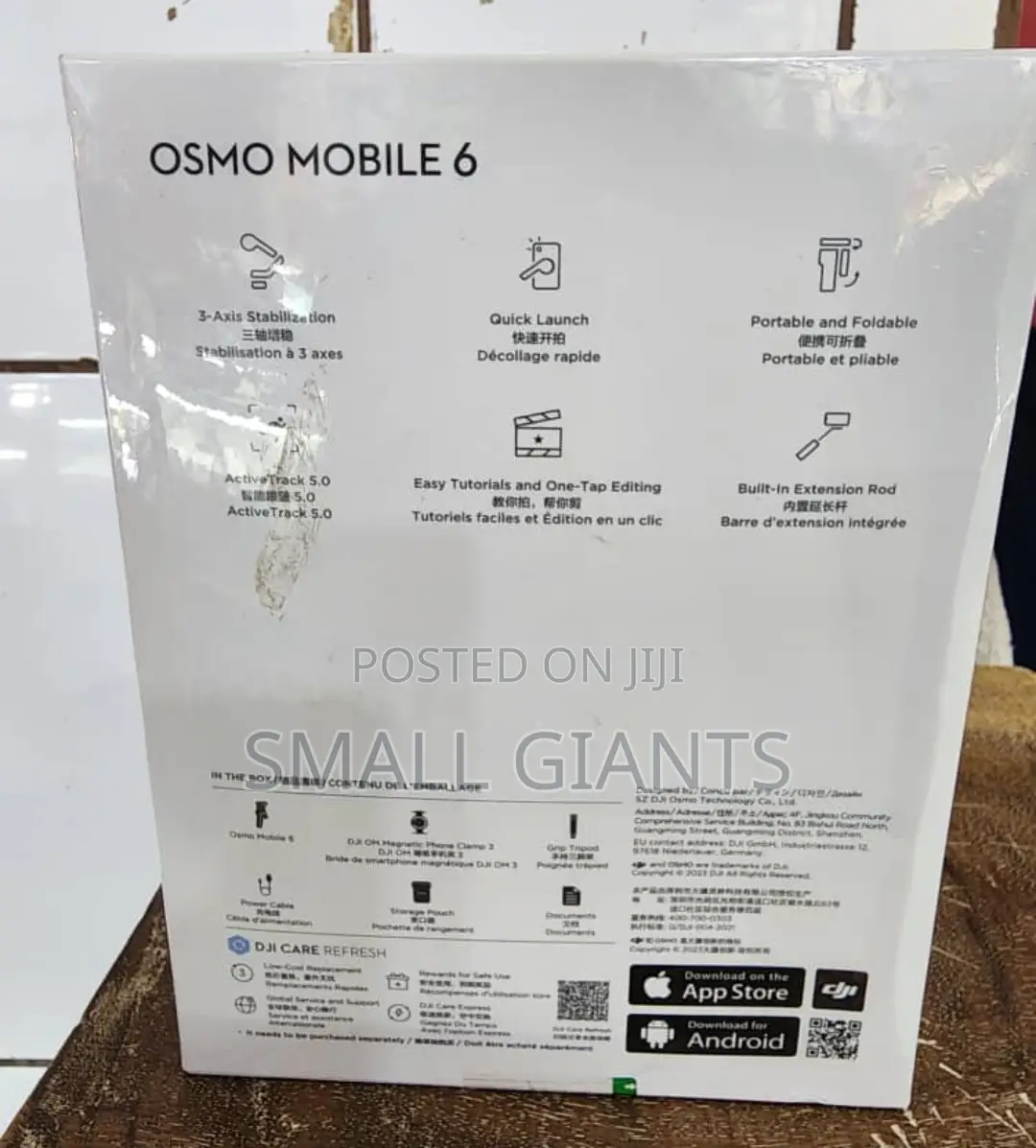 DJI Osmo Mobile 6 Gimbal Stabilizer for Smartphones