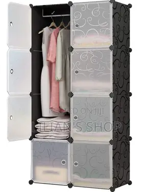 Two Colomn Plastic Closet