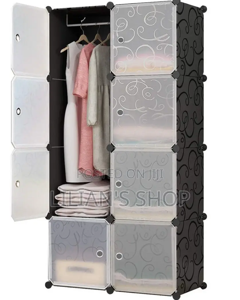 Two Colomn Plastic Closet