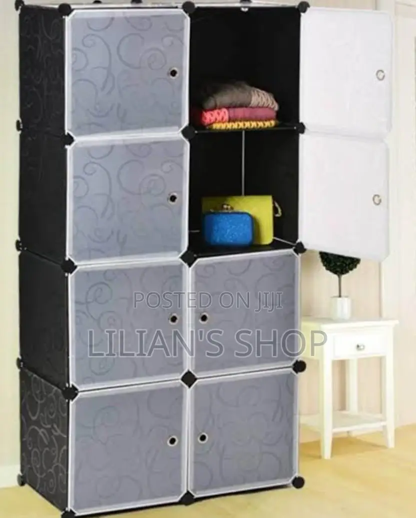 Two Colomn Plastic Closet