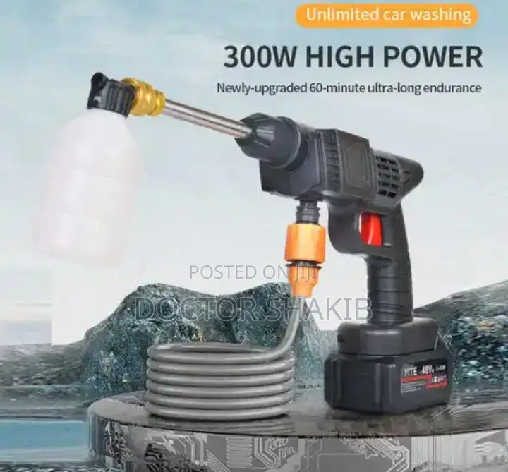 Rechargeable Best Pressure Car Wash Gun