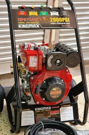 Diesel Pressure Washer Kingmax 2wheels