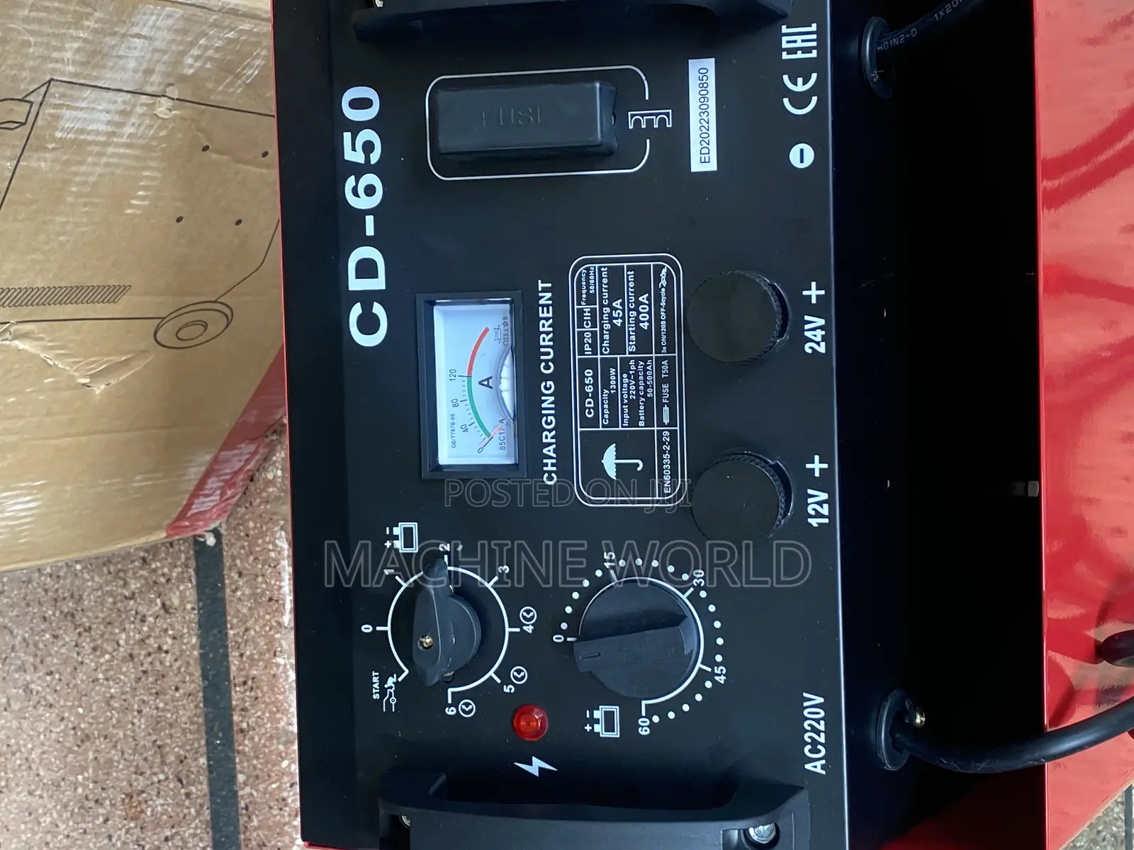 Battery Charger CD650 Amps