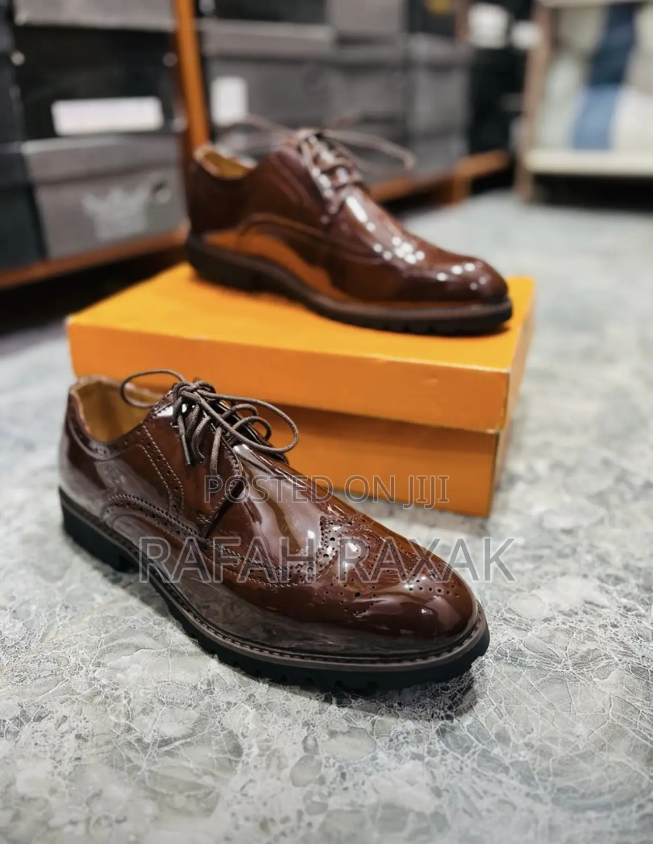 Original Classic Maroon Oxford Lace Up Shoes