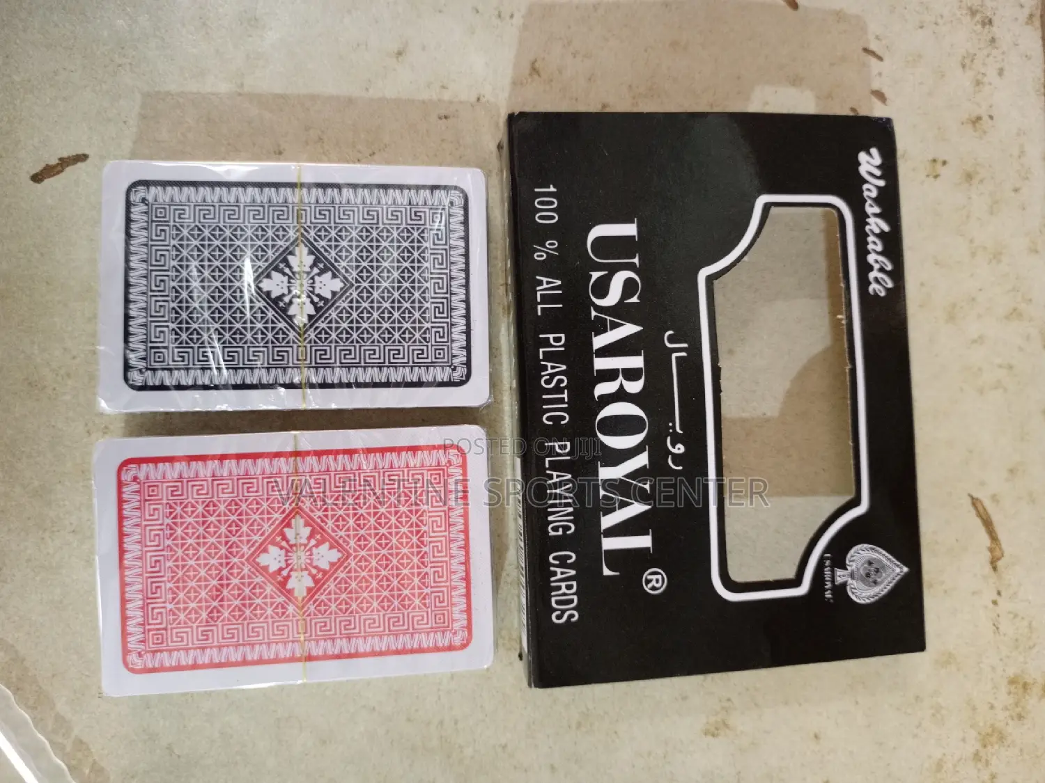 100 % All Plastic Playing Cards Original 2pcs Inside