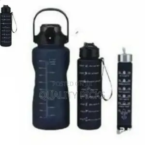 Plastic Water Bottle Set
