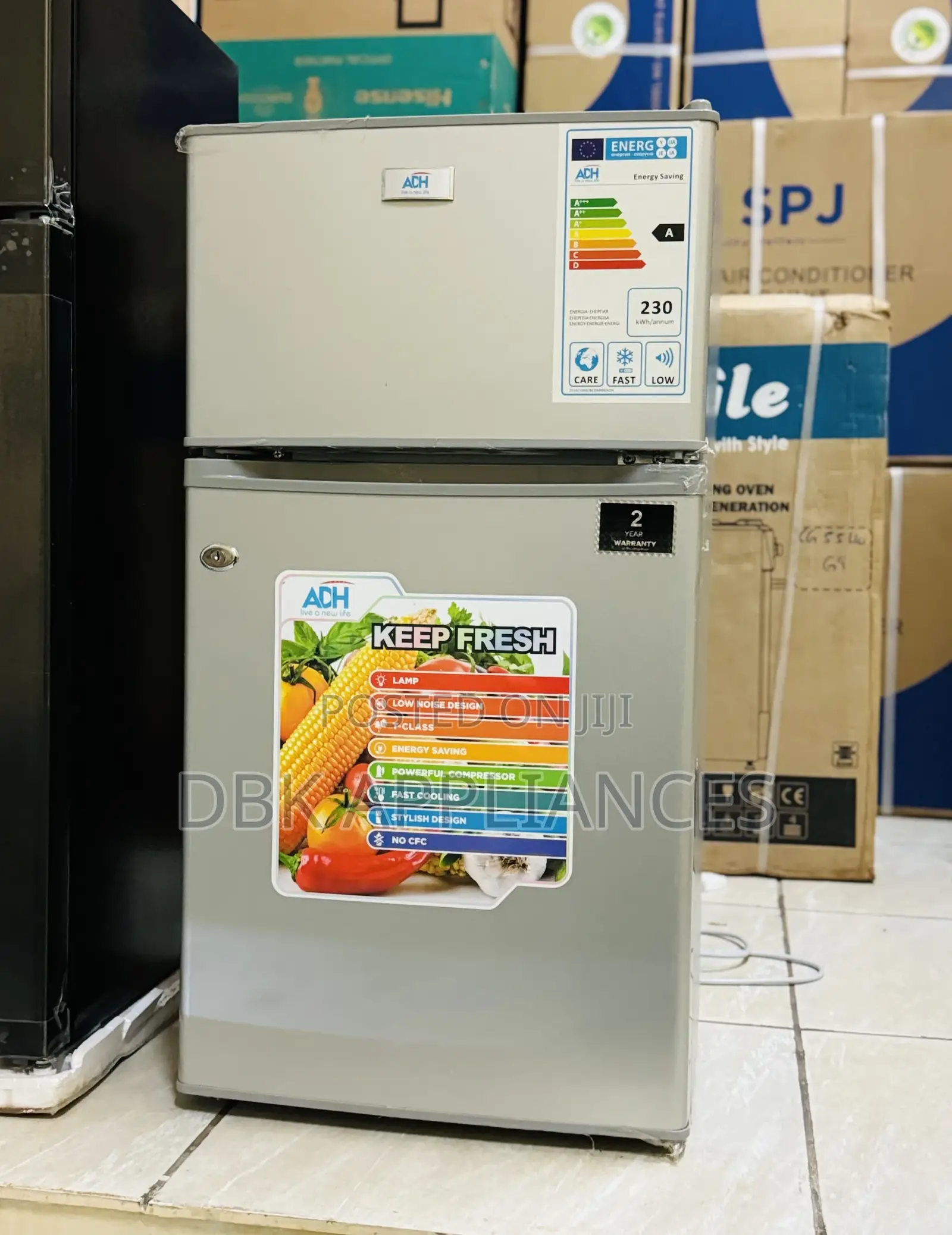 Adh 98l Double Door Refrigerators 2yr Warranty