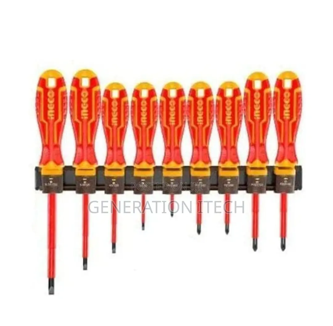 Ingco HKISD0908 Insulated Screwdriver 9pcs Set