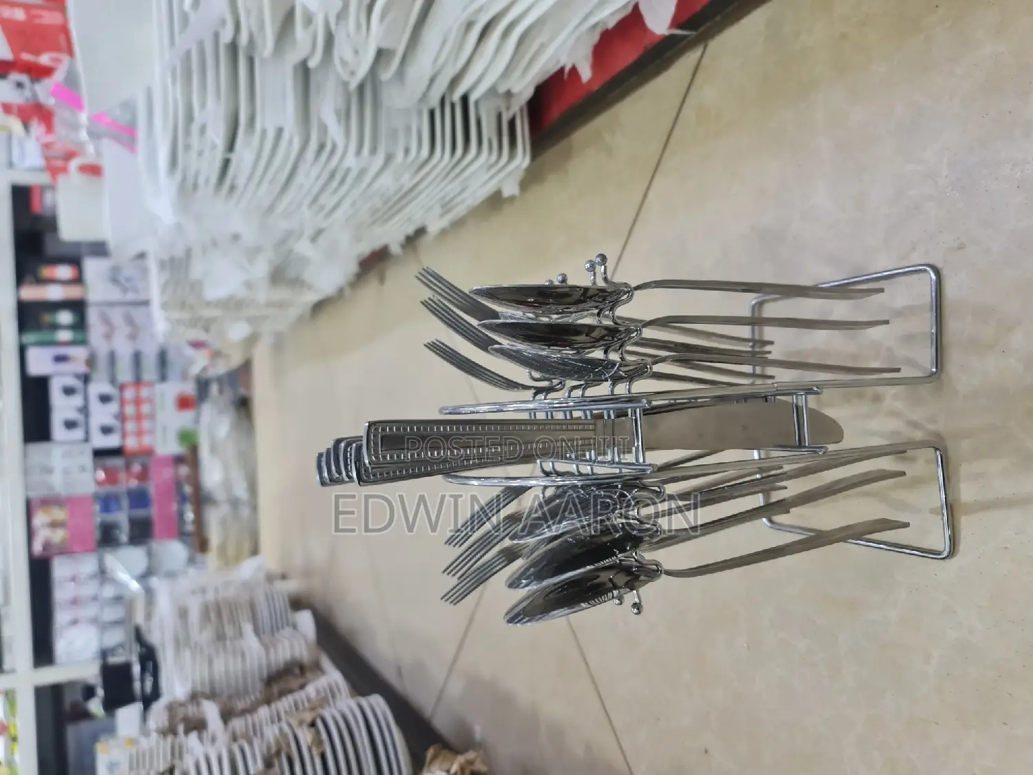 24pcs Cutlery Set With Stand