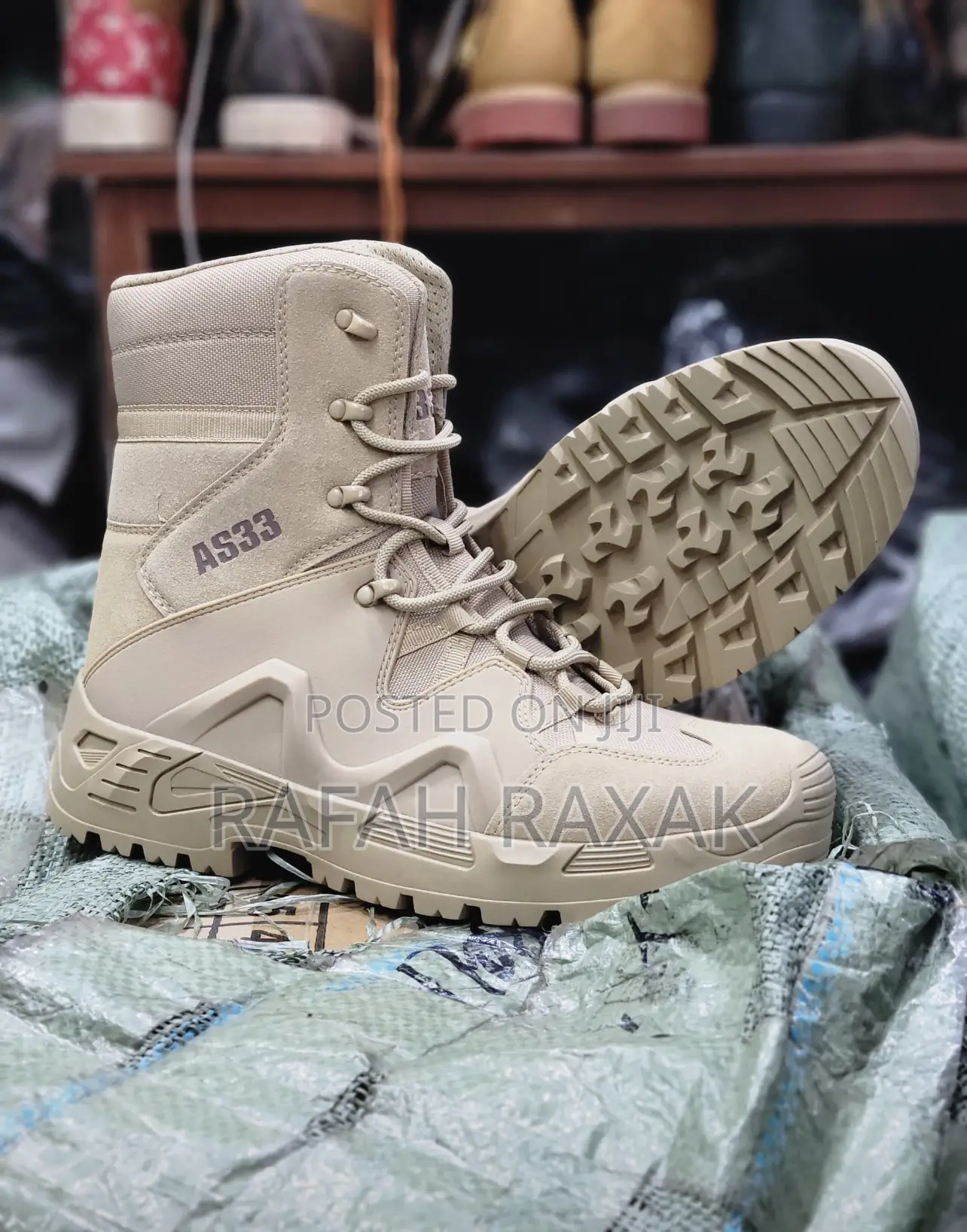 Original Men’S A533 Khaki Desert Boots
